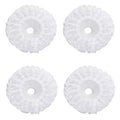UPSTORE 4Pcs Lace Bouquet Collar DIY Bouquet Holder Wedding Bridal Bouquet Collar Lace Decoration Bouquet Holder Flower Handle Holder for Wedding Party Decoration Supplies