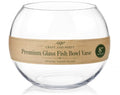 Glass Bubble, 6" Height x 8" Width Glass Fish Bowl Vase, Bubble Bowl vase for Terrarium, Flower vase Centerpiece - size: Bubble Bowl : 5.8" Height x 8" Width