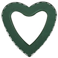 Heart Floral Foam Cage for Fresh Flowers,with Wet Floral Foam Blocks and Suction Cup, Suitable for Wedding,Home,and Garden Decorations.