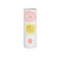 Mud Pie Stoneware Triple Flower Stem Vase - color: Pink Triple Flower