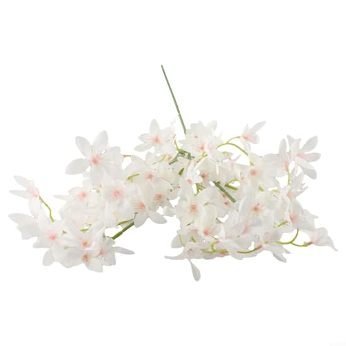 FABULETTA Artificial Flower Arrangement, Perfect for Weddings, Offices, and Living Rooms, (White) - color: White