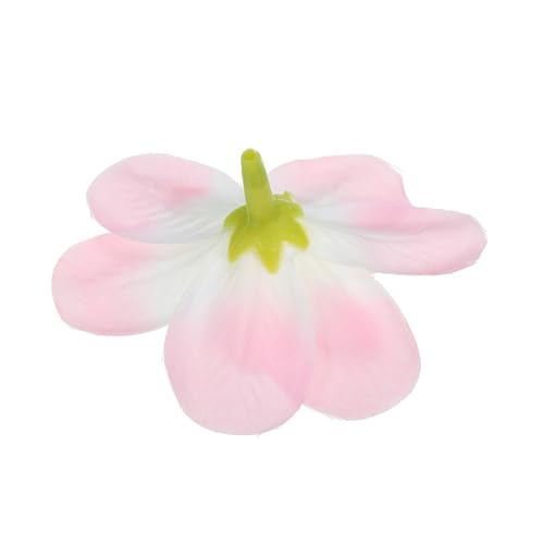 PATIKIL Artificial Orchid Petals, 24Pcs Faux Orchid Flower Head Fake Butterfly Flowers Crafts for Home Wedding Decoration, Pink - color: Pink