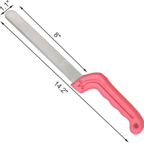 Tinsow Florist Professional Cutting Knife for Flower Foam Block Knives for Floral Foam Block Bricks (Pink) - color: Pink