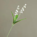 Artificial Flower Bellflower Simulated Lily of The Valley Home Soft Decoration Wedding Valentine's Bouquet Green Plants,1PCS - size: 35*5*3cm