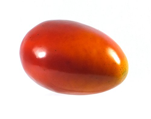 Vasefill 6-Pack Artificial Red Mango Plastic Mangoes Fruit Six Pieces Fake - color: Mango