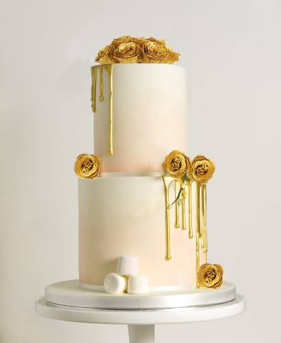 Gold Roses,30PCS Glitter Roses Bouquet Artificial Roses with Stems for Wedding Bouquet Party Christmas Home Decor(Gold) - color: Gold
