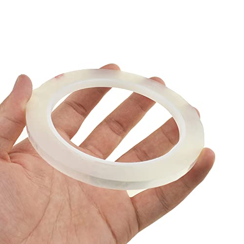 HAHIYO Clear 0.25Inch Wide (217Feet/72Yard Total) 1Rolls Floral Tape Waterproof Florist Tape Flower Wrap Adhesive Waterproof Decorative Tape for Bouquet Stem Wrapping Flower Arranging and Floral Craft - color: Clear, size: Clear-0.25in-1P/72Yard