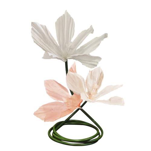 3D Lily Artificial Flowers - Waterproof Eco-Friendly Decorative Flowers for Home, Weddings, Holidays & Mall Decor, Realistic Colors, Easy Maintenance - color: Lilies-b