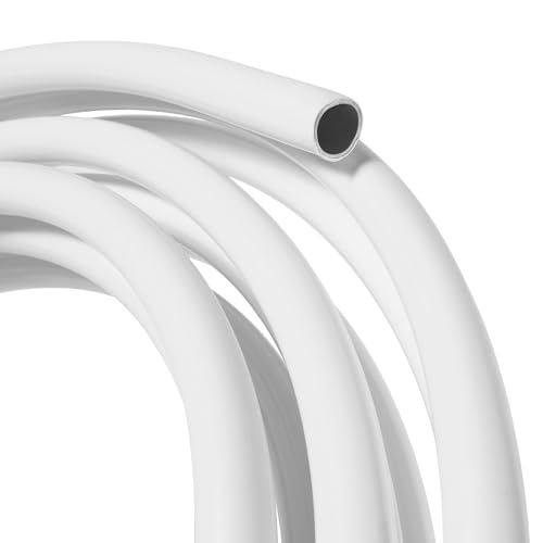 32ft 16mm Original Flexible Pipe for Crafts, Extra Durable, Semi-Rigid, Tube Pipe for Fake Flowers, Prop Building, Balloon Arches, Stem Tubing for Floral Wedding Decor, DIY Arts & Crafts