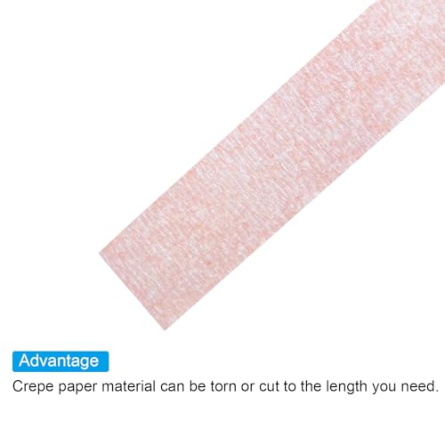 PATIKIL Floral Tape 1/2" x 30 Yard, 3 Pack Flower Wrap Adhesive Tape for Bouquet Stem Wrapping, Pink - color: Pink