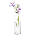 RosPynnm Flower Vase Acrylic Cylinder,15.75" Tall Clear Vase for Centerpieces,Wedding Decorative,Home Décor, Non Breakable Plastic, 3.94"X15.75" Tall Round - Clear - size: Single - 3.94"x15.75"