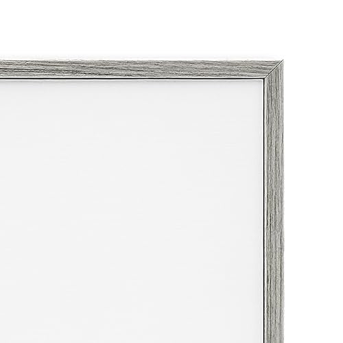 'Pristine Hydrangea Bouquet Sentiments'| Framed Giclee Art | Stupell Industries | Gray, 14 x 11 Inches, Easy to Hang and Sturdy, Made in USA, by Dogwood Portfolio - color: Farmhouse Gray (Textured), size: 14"L x 11"W