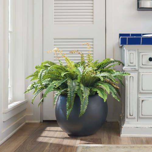 CQURE 45" Fake Ferns Artificial Plants Large,Set of 2 Artificial Boston Ferns Faux Hanging Fake Plants for Outdoors Planter Home Garden Decor,60 Branches - size: 45'' 60 leaves-2pcs