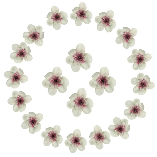 uxcell 20 Pcs Artificial Cattleya Flower Heads, Fake Cattleya Heads Bulk Artificial Flowers for DIY Wedding Bouquets Centerpieces Party Home Decorations, Autumn Green - color: Autumn Green