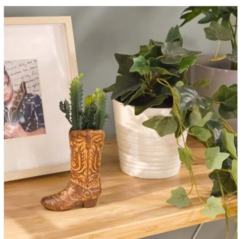 Artificial Cactus Succulent, 1 Piece – Brown