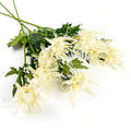 Artificial Thistle Flower Bouquet 2Pcs, White Artificial Eryngium Flowers Faux Thistle Artificial Spray Eryngiums Plants Simulation Sea Holly for Wedding Home Decoration Floral Arrangements