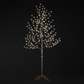 LIGHTSHARE 6.5 feet 208L LED Lighted Cherry Blossom Tree, Warm White, Decorate Home Garden, Spring, Summer, Wedding, Birthday, Christmas Holiday, Party, for Indoor and Outdoor Use - style: 6FT Warm White