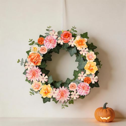 Faux Flower Small Artificial Flower Wedding Party DIY Accessories (27, Orange) - color: Orange
