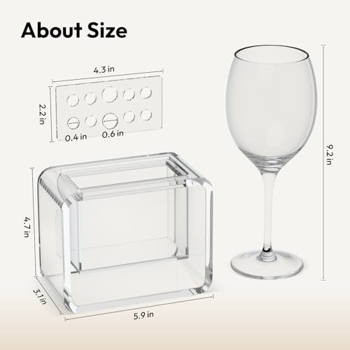 NIUBEE Acrylic Vase for Centerpieces, Clear Acrylic Flower Vase Display for Fresh/Artificial Flowers, Kid-Safe Transparent Flower Holder for Living Room/Office/Wedding/Anniversary (4.72 Inch) - size: 4.72 Inch