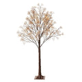 Hairui Lighted Gypsophila Tree 4FT 90 LED Artificial Baby Breath Flowers with Lights for Wedding Party Winter Christmas Holiday Decoration