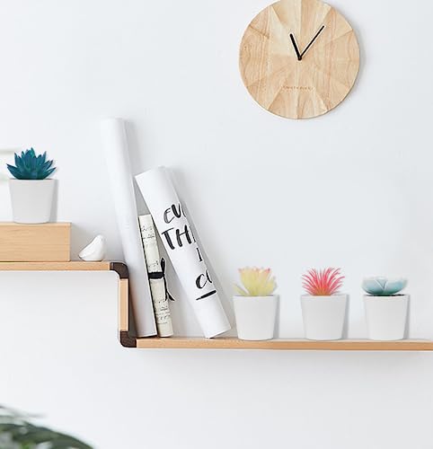 Uguisu Colourful Potted Flowers Fake, Artificial Succulent,Fake Succulents,Small Fake Plants,Colorful Succulents Plants Artificial,Cubicle Decorations,mini Plants for Bookshelves.(4/Colourful) - color: Colorful
