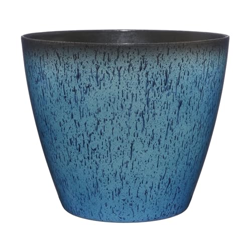Classic Home and Garden Premiere Collection Planter, Vogue 8", Indigo - color: Indigo
