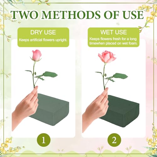 36Pack Floral Hoop Centerpiece Kit, 12Pcs 12'' Metal Floral Hoop Centerpiece with Stand+ 12Pcs Wood Cube Planter Box + 12Pcs Floral Foam Blocks for DIY Wedding Christmas Party Home Garden Decor - size: 12'' Single Hoop-36pack