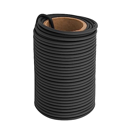 Garden Flexible Wire Tie, Soft Twist Plant Ties Support Plant Vines for Supporting and Fixing Garden Planting Branches Vines & Stems ，Organize Data Wire and Office Organization 65.6’ ( 3.5MM) (black) - color: black（65.6ft）