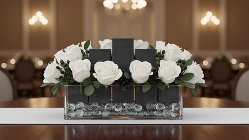 XCEL Floral Foam for Flower Arrangements Floral Foam Blocks - Reusable, Weather Resistant Craft Foam Fresh & Artificial Flower Arrangements, Styrofoam Block (Black 9" x 3" x 3" - 4 Pack) - color: Black 9" X 3" X 3" - 4 Pack