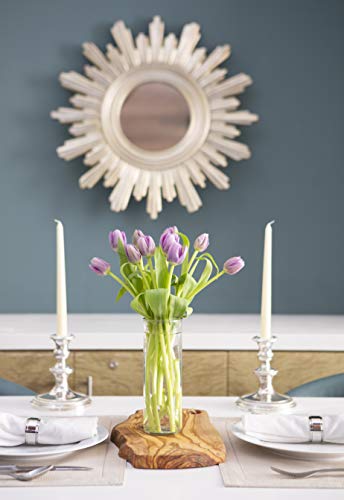 KaBloom Bouquet of Fresh Purple Tulips (Farm-Fresh, Cut-to-Order and Homegrown in the USA) - color: Purple, size: 10, style: Without Vase