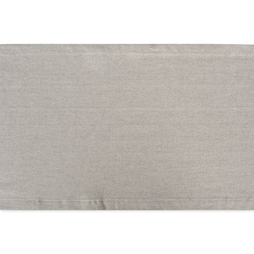 DII Chambray Kitchen, Tabletop Collection, Stone, 14x72 Table Runner - color: Stone, size: 72" x 14" (Rectangular)
