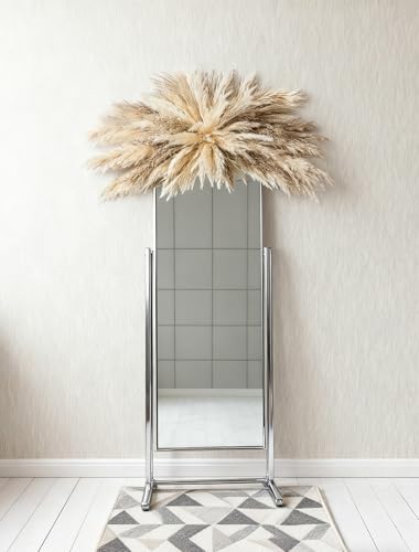 Pampas Grass Wall Decor -Boho Dried Flowers Hanging Decor Kits, 20~30inch Adjustable,Requires Assembly-Easy Install,Apply to Home Decor ,Shop,Living Room, Bedroom, Wedding Arch, Farmhouse & Apartment