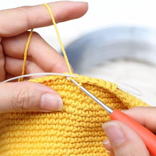 BENECREAT 21.8 Yards White Floral Wires, 20 Gauge Cotton Covered Millinery Wire, Iron Stem Wires for Florist Crafts Making Sewing Supplies Brim Making Accessories