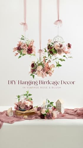 Ling's moment Artificial Flowers, 25Pcs 3" Roses in Burgundy Mauve Shades, Realistic DIY Foam Floral Fill for Wedding Bouquets/Centerpieces, Outdoor Party Backdrops, Room/Table, and Pot Decorations - color: Shades of Burgundy & Mauve, size: 25Pcs