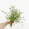 10Pcs Artificial Cornflower Stems Fake Chrysanthemum Centaurea Cyanus Wildflowers Greenery Branch for Wedding Home Party Decor