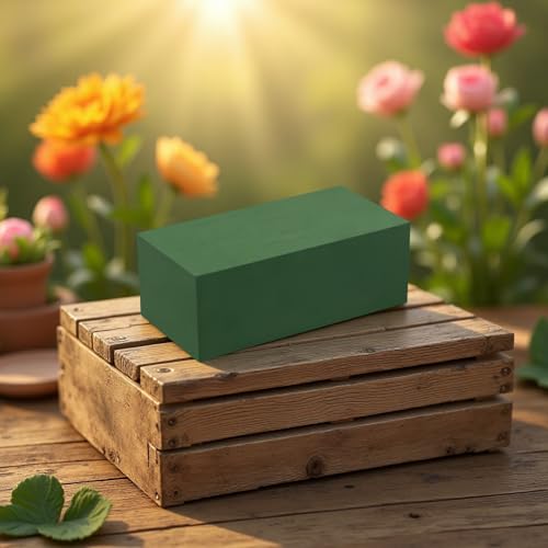 30 Pcs Floral Foam Blocks, 9.1 x 4.3 x 3.1 in Wet & Dry Floral Foam, Flower Mud Block Set for Fresh and Artificial Flower Arrangements, for Weddings, Birthdays