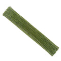CCINEE 26 Gauge Dark Green Floral Wire Stem for Flower Arrangement Craft Supply,16 Inch,200PCS - color: #26 Dark Green