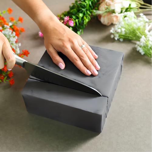 XCEL Floral Foam Blocks - Reusable, Weather Resistant Craft Foam Fresh & Artificial Flower Arrangements, Faux Florist Foam Planters Florist Supplies (Gray 7" x 7" x 3" - 4 Pack) - color: Gray 7" x 7" x 3" - 4 Pack