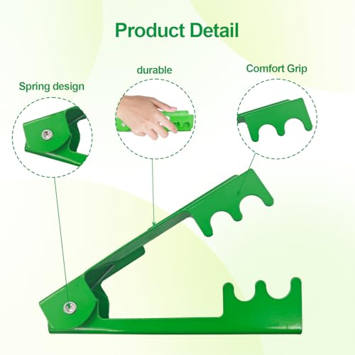 2PCS Rose Thorn Stripper Tool Thorn Remover for Roses Durable Iron Floral Stem for Removing Thorns and Leave Flower Stem Cutter - style: 2 PCS