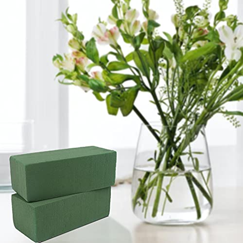 KIMOBER Floral Foam Bricks,Florist Foam Blocks for Flower Arrangement, Wedding,Party Decoration, Pack of 5 - color: 10pcs Wet