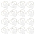 Fumwase 16 Pieces Elastic Stretch Pearl Corsage Wristlet Bracelet Adjustable Wrist Corsages Bands for Flowers Wedding Bridal Shower Graduation Party