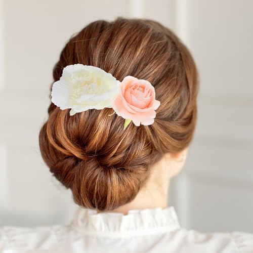 21pcs Artificial Peony Flower Heads Small Fake Flowers Silk Simulation Craft Decorations for DIY Wedding Party Home Décor