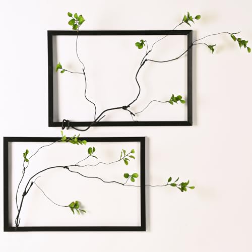 Waipfaru 6PCS Artificial Ficus Branches for Vase, Faux Greenery Stems for Vase Filler, 47in Realistic Flexible Eucalyptus Stems Fake Artificial Twig Plants Indoor Home Tables Centerpieces Office Decor - size: 6 Pcs