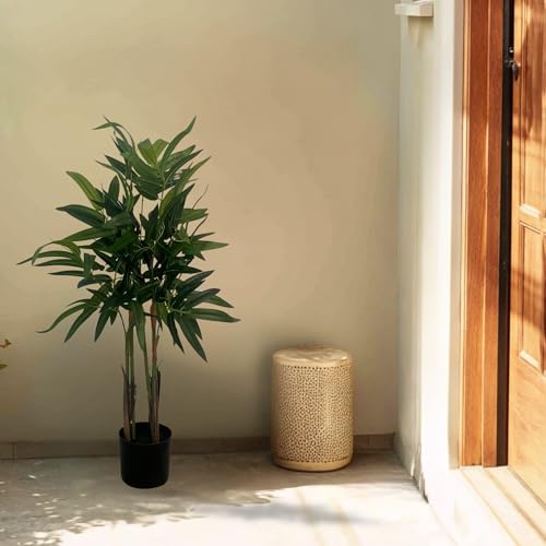XBrand 3ft Artificial Bamboo Plant, Lifelike Zen Style Indoor Decor - color: Bamboo - 3ft