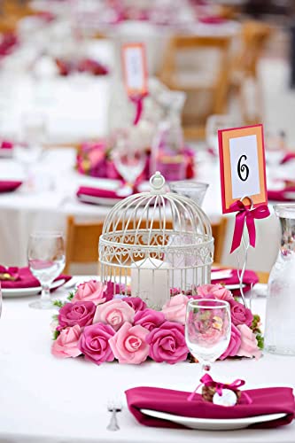 Foam Roses,200Pcs Rose Flower Heads 1.97in Foam Flowers Artificial Rose Flower Heads for Crafts DIY Wedding Centerpieces Arrangements Home Decorations(Mixed Pink Colors) - color: Mixed Pink Colors