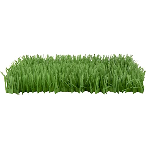 Instincts by SmartyKat 2-Pack Meadow Mayhem Hide & Seek Paper Grass Rustle Cat Mat Toy - Green, 2-Pack