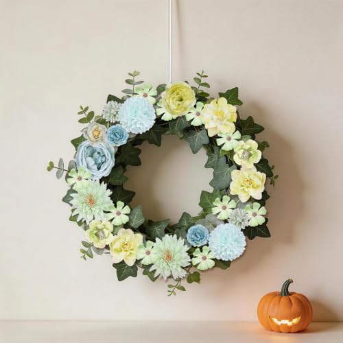 Faux Flower Small Artificial Flower Wedding Party DIY Home Decoration (27, Green) - color: Green