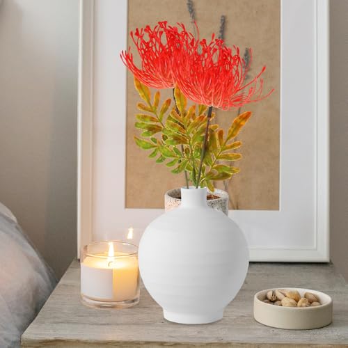 10 Pcs Artificial Lily Flower Stems 13.38 Inch Fake Flowers for Wedding Decoration Home and Photography Props