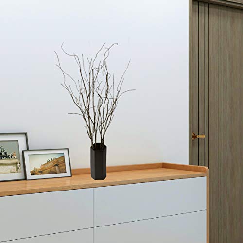 FeiLix 5PCS Artificial Curly Willow Branches, Decorative Dry Twigs, 30.7 Inches Fake Bendable Sticks Vintage Vines Stems DIY Craft Vases Artificial Flowers Garden Hotel Office Home Farmhouse Decor