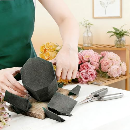 Reusable Floral Foam Blocks for Artificial Flower Arrangements, Weather Resistant, 12 Pieces, 9x3x3 Inch, for Outdoor Wedding Home Decor (12, 9 x 3 x 3'') - size: 9 x 3 x 3''
